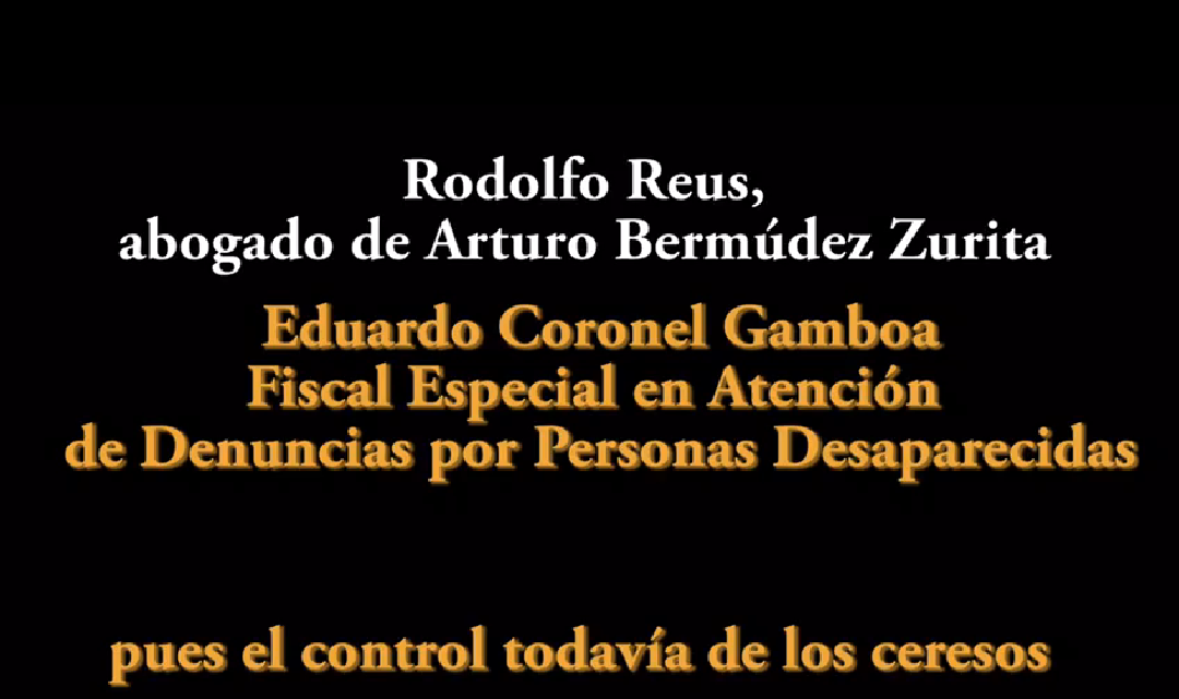 Fiscal de Desaparecidos también negoció con duartistas