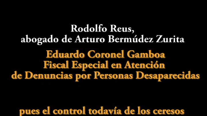 Fiscal de Desaparecidos también negoció con duartistas