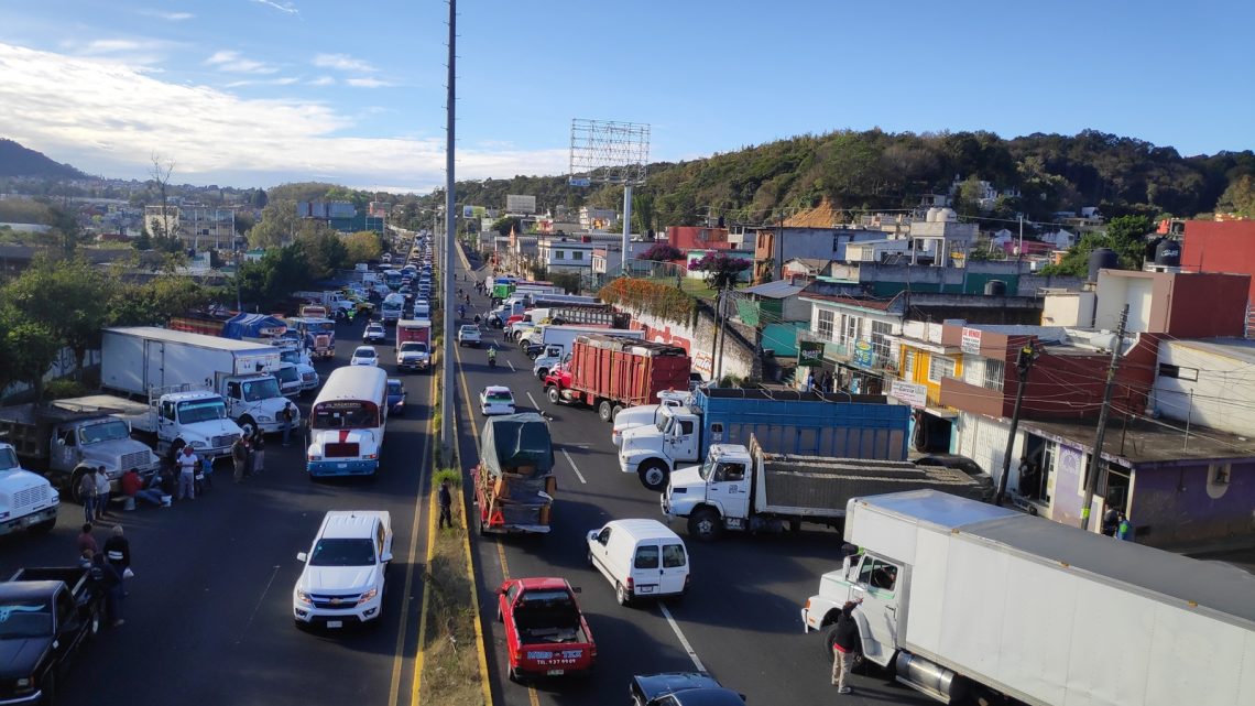 Protestas de transportistas