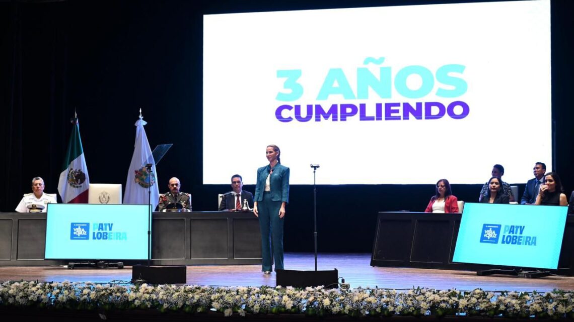 Veracruz está mejor que nunca: Paty Lobeira