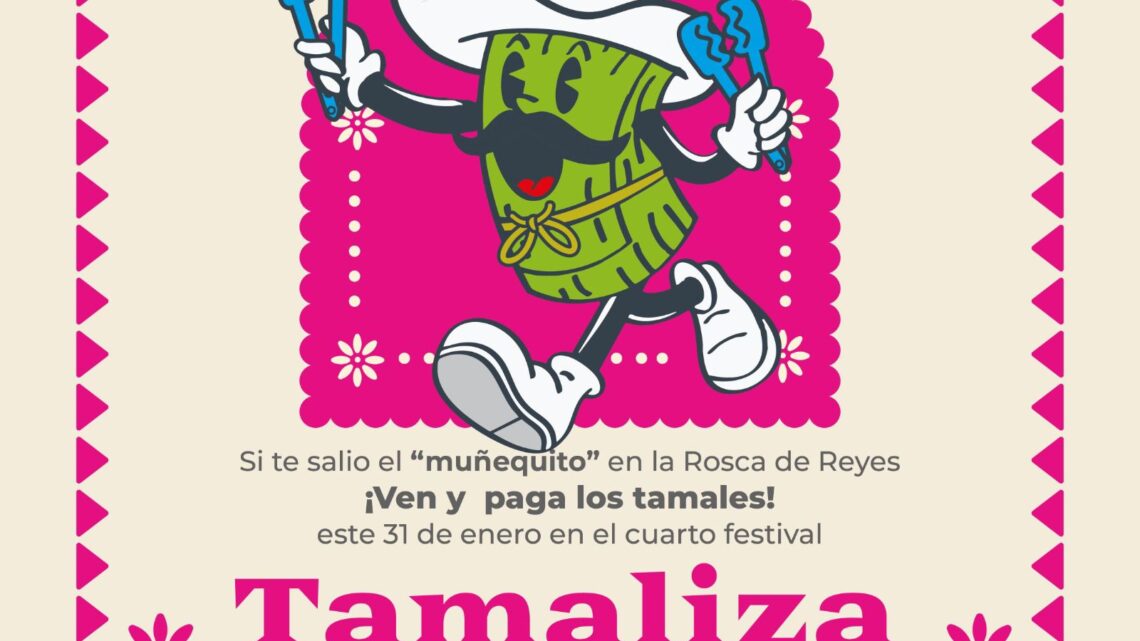 Tamaliza en el Zócalo de Veracruz