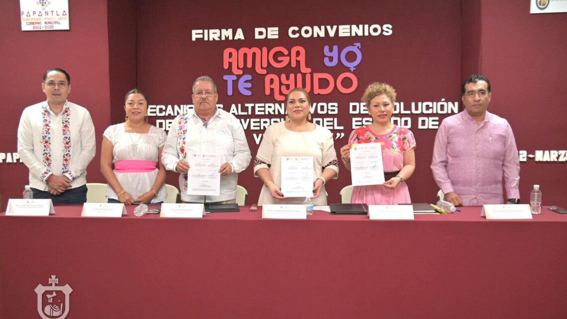 Convenio entre Poder Judicial y Papantla