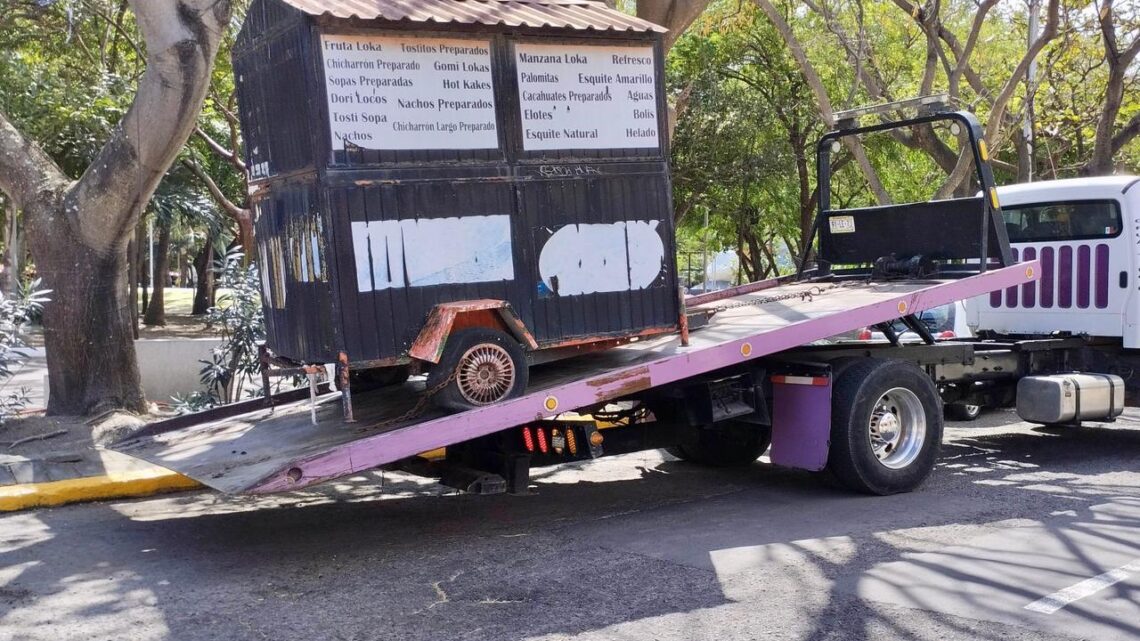 Adiós autos maceta en el puerto de Veracruz