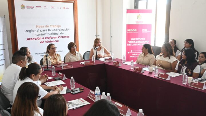Fortalece Veracruz coordinación para proteger a las mujeres